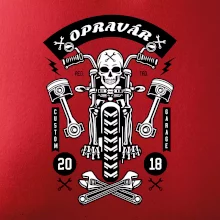 Motorkár  lebka opravár