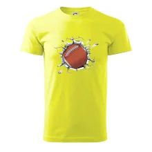 Americký futbal lopta v triku