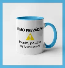 Mimo prevádzku prosím, použite iný bankomat