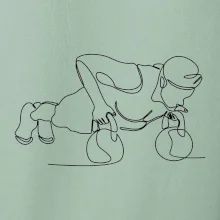 Kitebell posilňovanie jedným ťahom