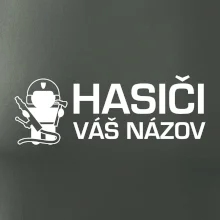 Hasiči postavička - vlastný nápis