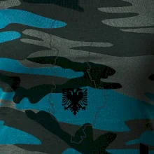 Albánsko obrys mapa