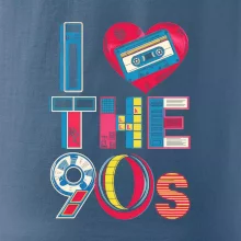 Aj love 90s - srdce a kazeta Aj love 90s - srdce a kazeta