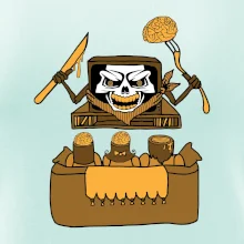 Mozkožrút - televízia (Pecka design)