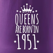 Queens are born in 1951