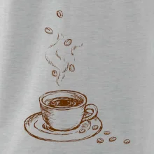 Hrnček plný čerstvej kávy