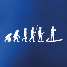 Evoluce paddleboard muž