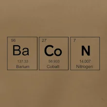 Bacon - periodická tabuľka