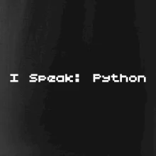 I Speak Python
