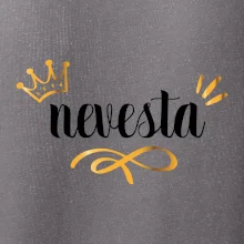 Nevesta princezná - zlatá potlač