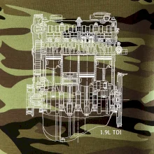 Motor Škoda/ VW 1.9L  TDI ze předu