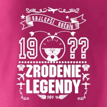 Zrodenie legendy pre pilota