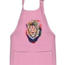 Hlava leva kreslená jednoduchá