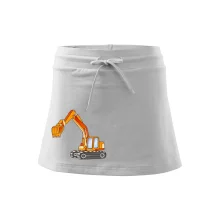 Bager bez nápisu oranžový