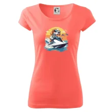 Bígel na vodnom skútri