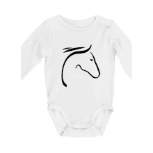 Kôň - hlava silueta Kôň - hlava silueta