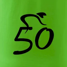 Cyklista oslavuje päťdesiatku (50)