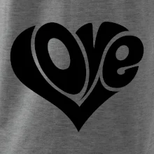 Love nápis jednoduchý