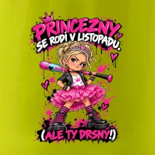 Princezny se rodí v listopadu drsná punková holčička