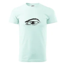 Párový motív - oko prižmúrené