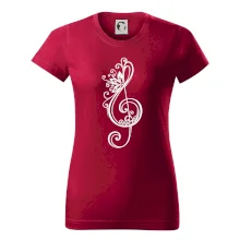 Husľový kľúč kvety Husľový kľúč kvety