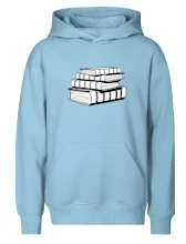 Knihy čiernobiele na sebe