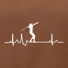 EKG hod oštepom žena