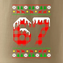 67 vianočný motív