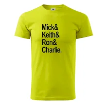 Mick Keith Ron Charlie