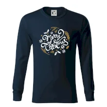 Merry christmas - nápis guľatý