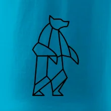 Geometria ľadový medveď stojaci