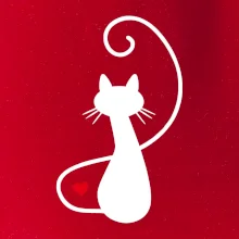 Zamilovaná mačka spredu