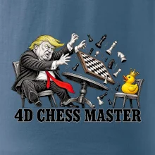Donald Trump prohrává šachy s kachnou