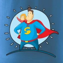 Táta superman - dievča