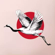 Japan culture - bocian