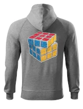 Rubikova kocka kreslená