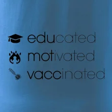 Educated motivated vaccinated