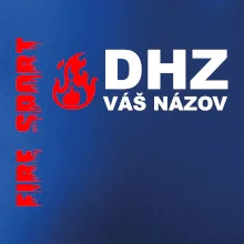 DHZ (oheň, firesport, názov sboru - vlastný nápis)