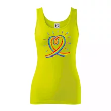 Srdce pride dúha kreslená Srdce pride dúha kreslená