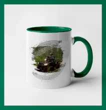 ATV štvorkolka v lese