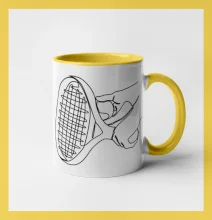 Tenisová raketa jedným ťahom