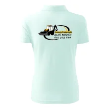 Bagrista v kruhu - vlastný nápis