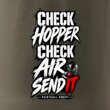 Kontrola zásobníka – Check Hopper Air paintball