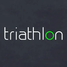 Triathlon nápis