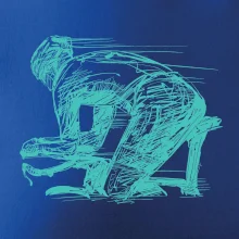 Cestná cyklista zadok