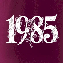 Ročník s ružou 1985