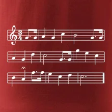 Veľa šťastia zdravia - noty