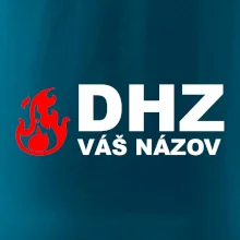 DHZ (oheň, názov sboru - vlastný nápis)