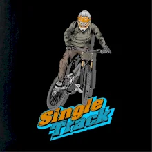 Single track jazdec