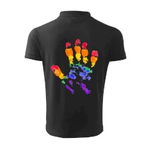 LGBT hand print